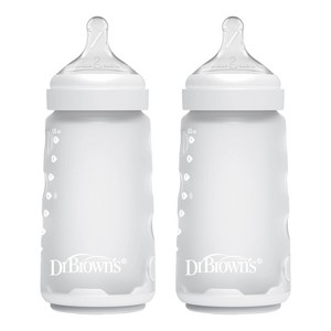 Dr. Brown's Silicone Baby Bottles - 9 fl oz/2pk : Target