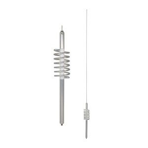 Tram® 20,000-Watt Big Cat Aluminum CB Antenna with 51-1/4-In. Stainless Steel Whip and 9-In. Shaft in Silver - 1 of 4