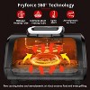 GustoWave 7-In-1 Electric Indoor Grill & Air Fryer Combo with Visible Window, 4-Quart - 3 of 4