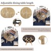Anybear Farmhouse Round Extendable Dining Table - 3 of 4