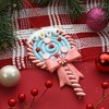 Gloria Duchin Clay Blue Lollipop Tree Ornament - 2 of 3