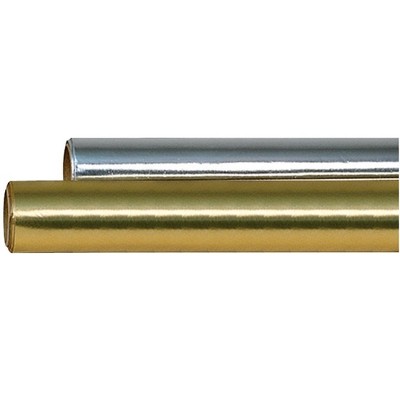 Hygloss Colored Metallic Foil Roll, 26 Inch x 25 Feet, Gold