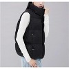 Women’s Lightweight Puffer Vest Packable Warm Winter Puffy Vest - 3 of 4