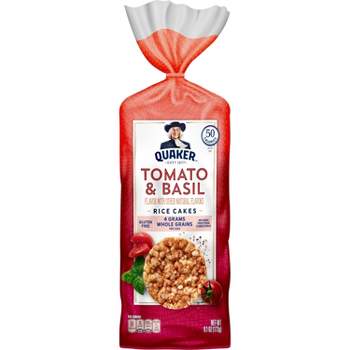 Quaker Garden Tomato & Basil Rice Cakes - 6.1oz