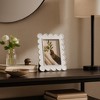 Decorative Scallop Edge Picture Frame for Home Decor - Elegant Photo Frame for Tabletop Accent, Mantel Display, or Living Room Decor - White - 3 of 4