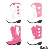 Big Dot of Happiness Rodeo Cowgirl - Cowboy Boots DIY Pink Western Party Essentials - Set of 20 - 3 of 4