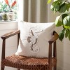 Sanden Seahorse Pillow - Natural - 18"X18" - Safavieh - 2 of 4