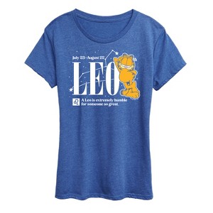 Women's - Garfield - Leo Extremely Humble For Someone So Great Short Sleeve Graphic T-Shirt - 1 of 4