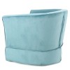 Christopher Knight Home Cecilia Modern Swivel 28.75" Barrel Club Chair - 4 of 4