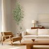 COZONY 7ft Artificial Olive Tree, Lifelike Indoor Faux Plant with White Planter, Silk Green Leaves & Olives, 2 Pack, for Home Office Decor - 4 of 4