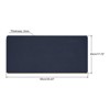 Unique Bargains Protector PU Leather Dual Side Mouse Pad Mat Desk Mat 1 Pc - 2 of 4