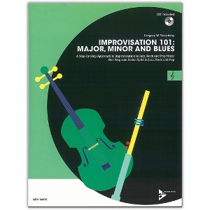 ADVANCE MUSIC Improvisation 101: Major, Minor, and Blues C Instruments Book & CD - 1 of 1