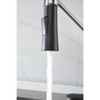 DOMETOUR Matte Black Kitchen Faucet with Pull Down Sprayer, Soap Dispenser, Single Handle, Single Hole, Stainless Steel, 1.8 GPM - 2 of 4