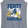 Women's - Disney - Donald Feisty And Fabulous Graphic Racerback Tank - 2 of 4