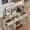 GAOMON 62.4" Sideboard Buffet Cabinet with 4 Drawers & 4 Doors,Large Coffee Cabinet with Storage, Storage Buffet Table for Home - 2 of 4
