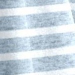 heather white stripe