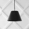 Industrial Farmhouse Iron LED Pendant Oil Rubbed Bronze - JONATHAN Y - 4 of 4