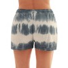 Just Love Women's Loop Terry Tie Dye Shorts - Comfortable and Stylish Loungewear for Summer - 3 of 3
