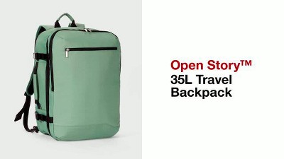 35l Travel Backpack Gray - Open Story™ : Target