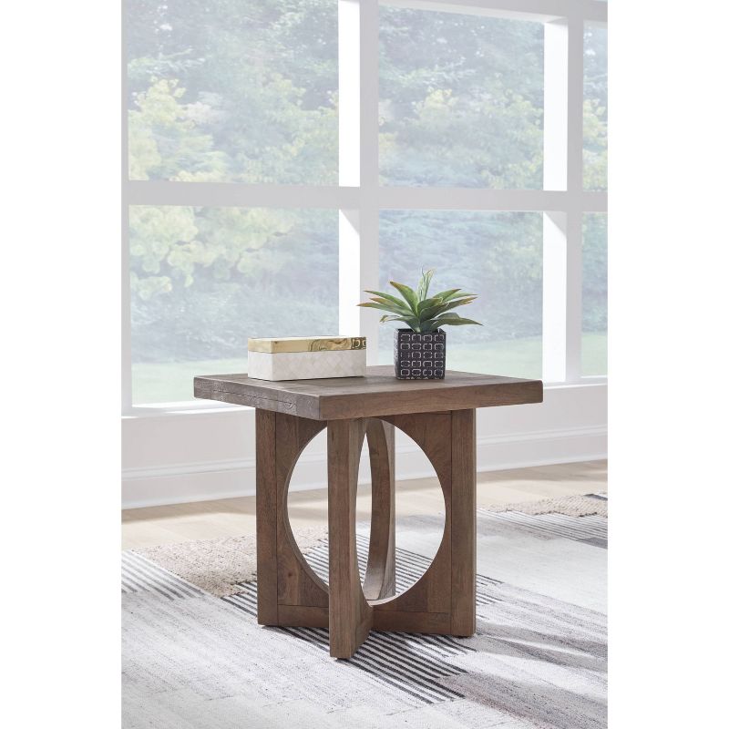 Abbianna End Table Brown/Beige - Signature Design by Ashley, 2 of 7