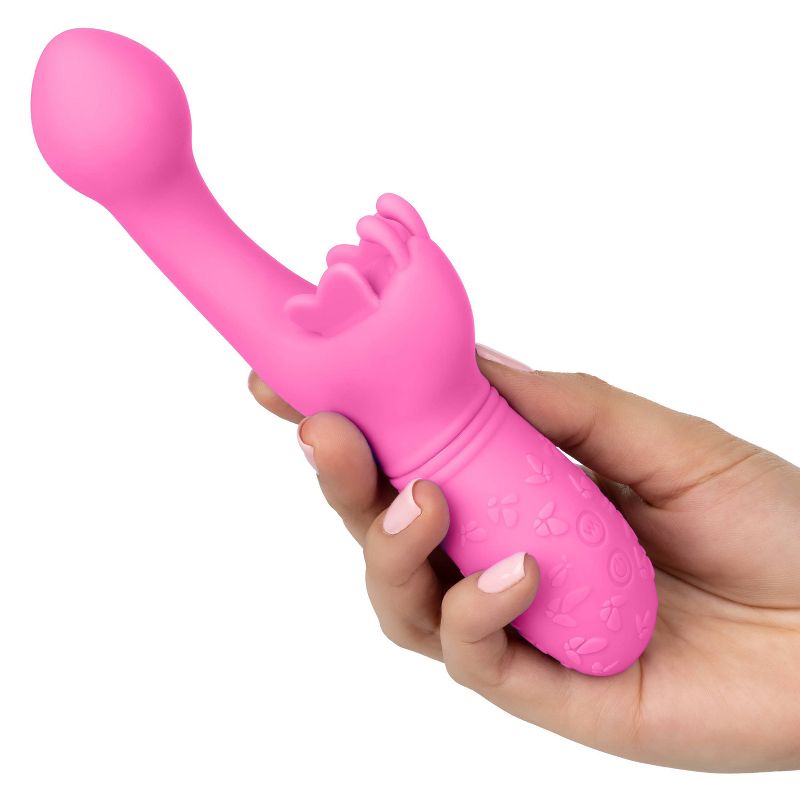 California Exotic Butterfly Kiss Rechargeable and Waterproof Rabbit Vibrator, 6 of 11