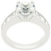 Slickblue Classic Women's 3 Ct. Engagement Ring, Clear Cubic Zirconi, Baguette and Round Cuts, Size 5-10 - 2 of 4