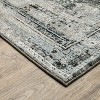 Oriental Weavers Gemini 070N2 Charcoal/ Grey Indoor Area Rug - 2'3" x 7'6" - 2 of 4