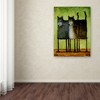 Trademark Fine Art -Daniel Patrick Kessler 'Double Trouble ' Canvas Art - 3 of 3