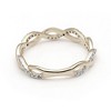 Linda Wedding Band Eternity Ring for Women Sterling Silver Ginger Lyne Collection - 4 of 4