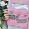 Vynxaria Multicolored Stunning Press-On Nails for Effortless Style Size M - 4 of 4