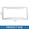 Unique Bargains Stainless Steel License Plate Holder Durable Silver Tone 1Pc - 3 of 4