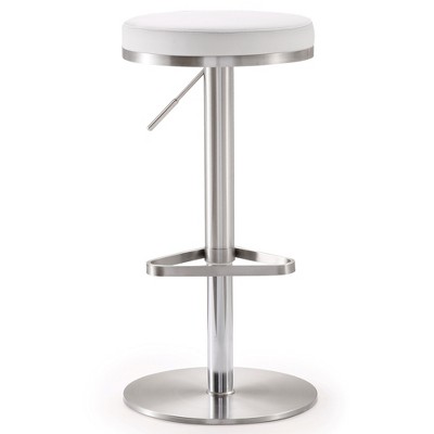 TOV Furniture Fano Performance Vegan Leather Adjustable Barstool