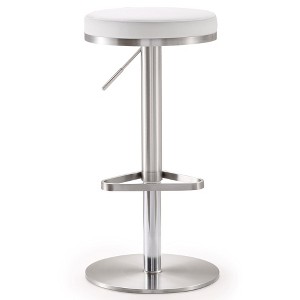 TOV Furniture Fano Performance Vegan Leather Adjustable Barstool - 1 of 4