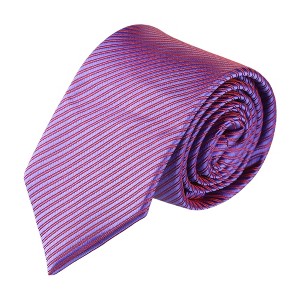 Allegra K Men's Self-tied Textured Wide Necktie - 1 of 4