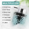 Chery Life Foaming Soap Dispenser, Clear Glass Foam Hand Soap Dispenser with Plastic Sliver Pump - 3 of 4