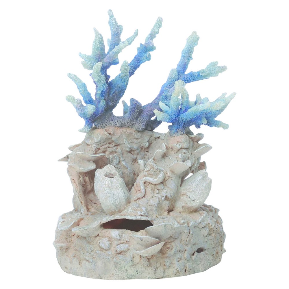 Photos - Aquarium Decoration BiOrb Coral Reef Ornament Aquarium Artificial Plants - Blue 