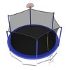 Okak 16FT Outdoor Trampolines with Basketball Hoop, ASTM Approved Adult Trampolines with Balance Bar and Ball, Trampoline for Garden, Patio - 4 of 4