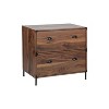 Saint Birch Bombay 2-Drawer Lateral File Cabinet, Walnut - 2 of 4