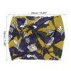 Unique Bargains Women's Widening Knotted Headwrap Orange Pink Purple Yellow Black Red 4 Pcs - 3 of 4