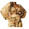 Women's Long Sleeve Pant Set - LUXXEL - 2 of 3