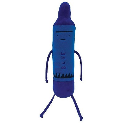 MerryMakers The Day The Crayons Quit Blue 12" Plush