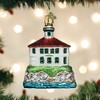 Old World Christmas Blown Glass Ornament for Christmas Tree, Eldred Rock Lighthouse - 2 of 4