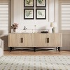 Dexmalle Functional 4-Door TV Cabinet with Adjustable Shelves - 2 of 4