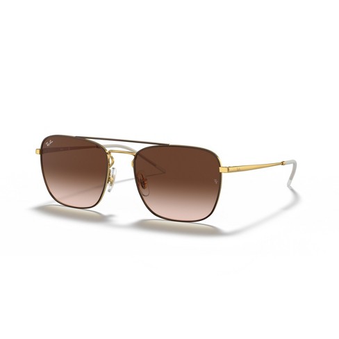 Men's Retro Browline Sunglasses - Goodfellow & Co™ Brown : Target