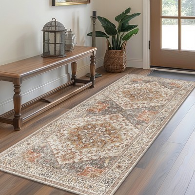 ABYNOW Machine Washable Area Rug – Soft Modern Abstract Carpet for Living Room, Bedroom, and Dining Room, Non-Slip Floor Rug