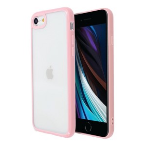 Insten Crystal Clear Case Hard Back with TPU Bumper Ultra Thin Slim Shell Protective Cover Compatible with Apple iPhone - 1 of 4