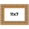 PosterPalooza | Photo Size Contemporary Gold Picture Frame - UV Acrylic, Foam Board Backing, Hanging Hardware - 2 of 4