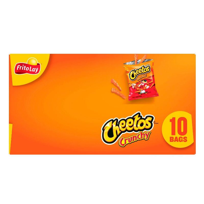 Cheetos Crunchy Cheese Flavored Snacks - 10ct, 4 of 7