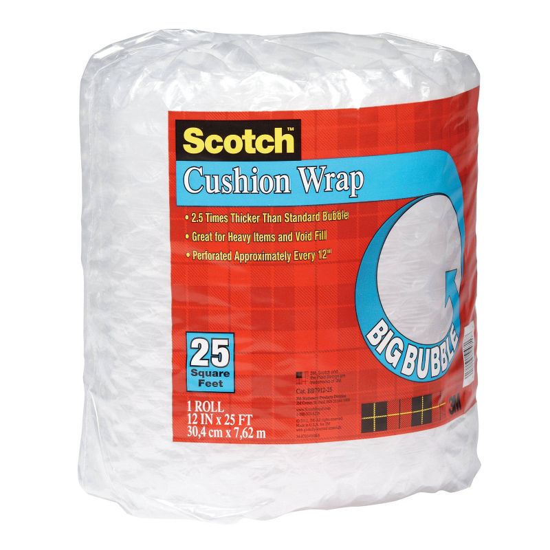 Scotch Big Bubble Cushion Wrap 12&#34; x 25&#39;, 4 of 12