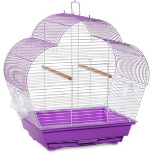 Prevue Pet Products Palm Beach Teardrop Roof Bird Cage - Aqua & White - SP21003A/W - 1 of 4